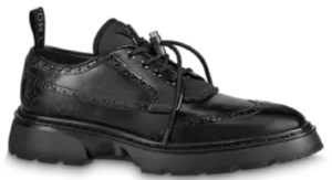 Giày Louis Vuitton Lv Bold Derbies Black 1A9ILR