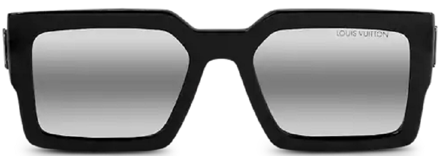 LOUIS VUITTON LV Clash Square Sunglasses Z1580E Transparent