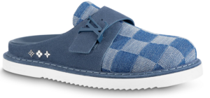 Giày Louis Vuitton LV Easy Mules 'Blue' 1AA0BX