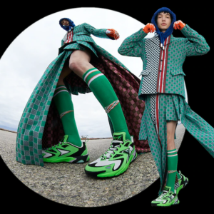 Giay Louis Vuitton Runner Tatic Trainers "Green" 1A9JER