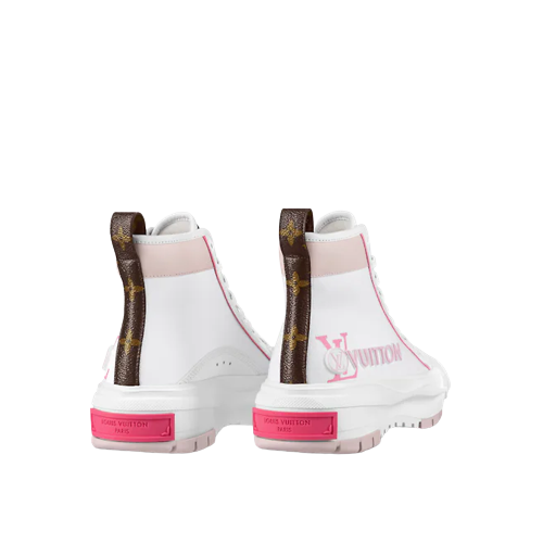 Giày Louis Vuitton Squad Trainers Boots 'Rose Clair Pink' 1AACV4
