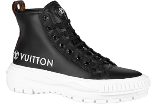 Giày Louis Vuitton Squad Trainers Boots 'Black' 1AADSO