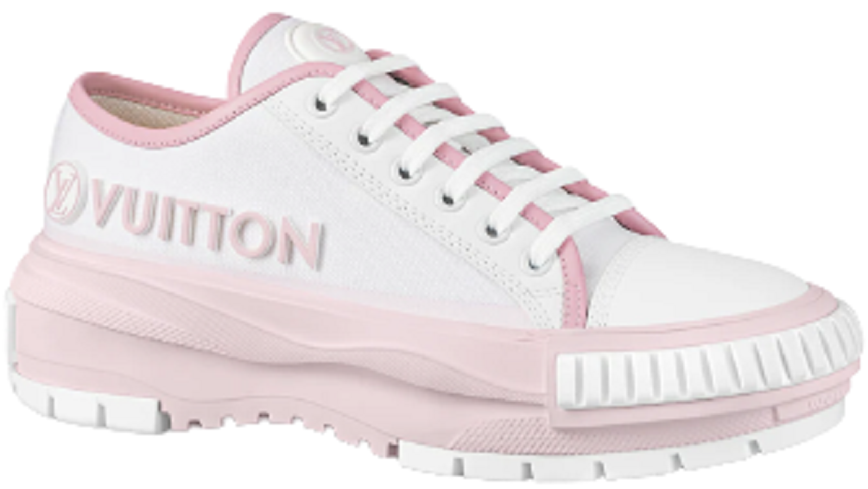 Giày Louis Vuitton Squad Trainers Boots 'Rose Clair Pink' 1AACV4