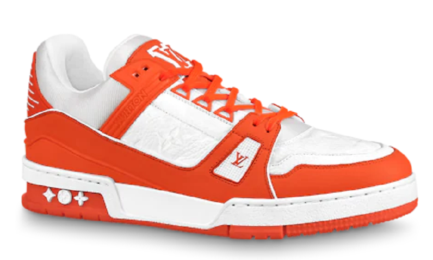 Louis Vuitton Trainer Orange Grey Men's - 1AA6T1 - US