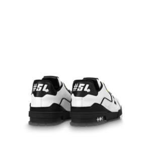 Giay Louis Vuitton Trainers "Black White" 1A9ADA