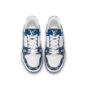 Giay Louis Vuitton Trainers "Blue" 1A9JGN