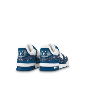 Giay Louis Vuitton Trainers "Blue" 1A9JGN