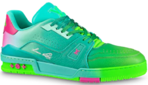 Giày Louis Vuitton Trainers "Green" 1A9TRS