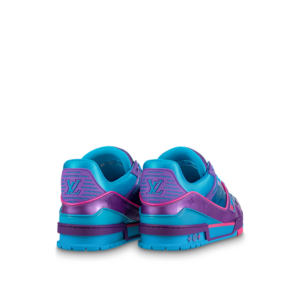 Giay Louis Vuitton Trainers "Blue" 1A9JQJ