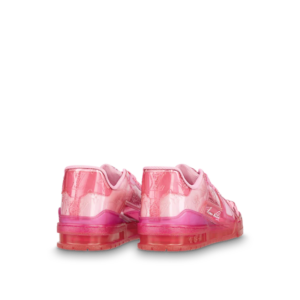 Giay Louis Vuitton Trainers "Pink" 1A8KJI