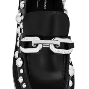 Giay Louis Vuitton x Yk Academy Loafers 'Black White Dots' 1AB9KB