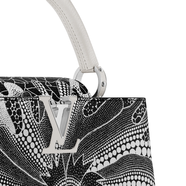 Túi Louis Vuitton x Yk Capucines MM 'Psychedelic Flower' M21705 - Hình ảnh 8