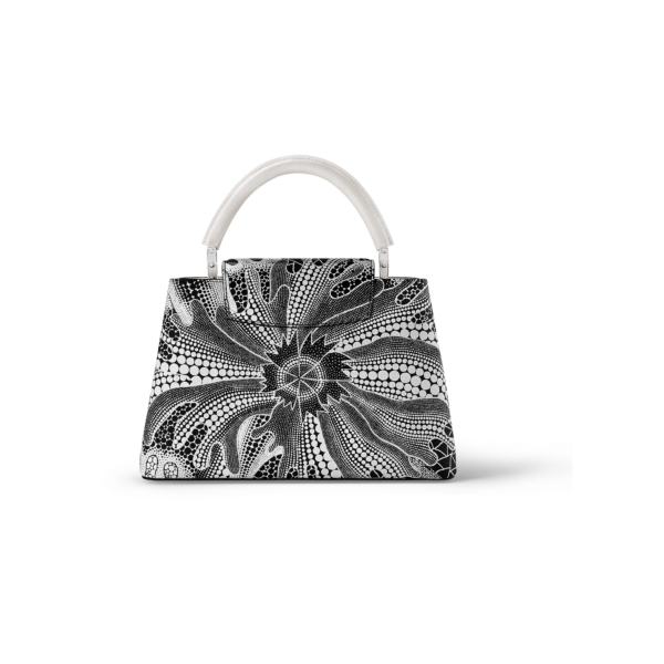 Túi Louis Vuitton x Yk Capucines MM 'Psychedelic Flower' M21705 - Hình ảnh 4