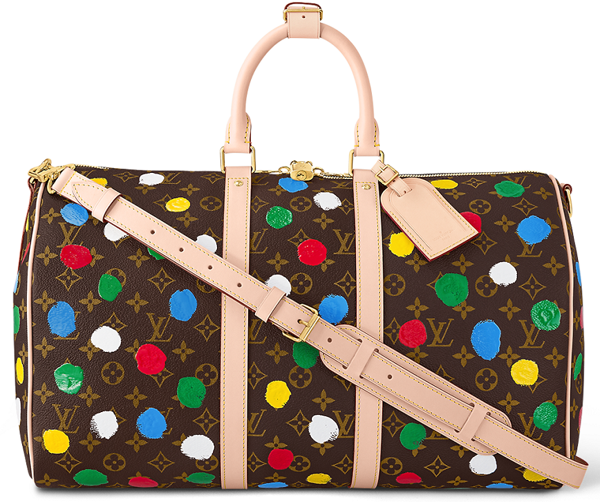 LV x YK Keepall 45 Bag Monogram Canvas - Travel M46377