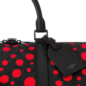 Tui Louis Vuitton x YK Keepall 50 Bag 'Black Red' M21674