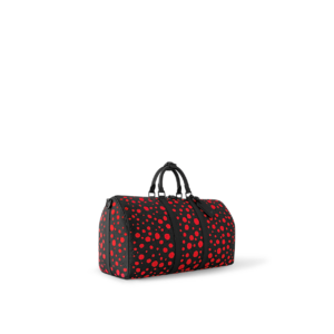 Tui Louis Vuitton x YK Keepall 50 Bag 'Black Red' M21674