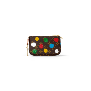 Tui Louis Vuitton x Yk Mini Pochette Accessoires 'Brown Dots Print' M81866