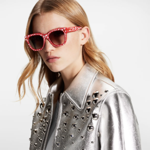 Kinh Louis Vuitton x YK My Monogram Dots Sunglasses 'Red White' Z1901W