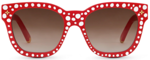 Kinh Louis Vuitton x YK My Monogram Dots Sunglasses 'Red White' Z1901W