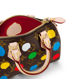 Tui Louis Vuitton x Yk Nano Speedy Bag 'Brown Dots Print' M81979