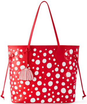 Tui Louis Vuitton x YK Neverfull MM Tote Bag 'Red White' M46422
