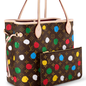 Tui Louis Vuitton x Yk Neverfull Mm Tote 'Brown Dots Print' M46381