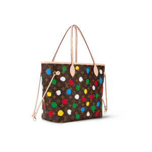 Tui Louis Vuitton x Yk Neverfull Mm Tote 'Brown Dots Print' M46381