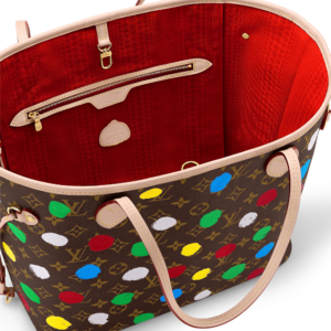 Tui Louis Vuitton x Yk Neverfull Mm Tote 'Brown Dots Print' M46381