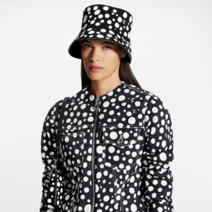 Mu Louis Vuitton x Yk Reversible Bucket 'White Infinity Dots' M7072S