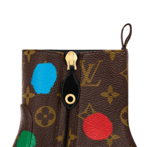 Giay Louis Vuitton x Yk Silhouette Ankle Boots 'Brown' 1AB9W9