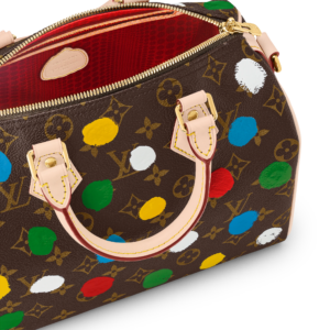 Tui Louis Vuitton x Yk Speedy Bandouliere 25 Bag 'Brown Dots Print' M46433