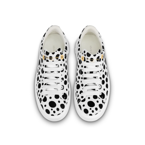 Giày Louis Vuitton x Yk Time Out Trainers 'White Black' 1AB9VA - Hình ảnh 5