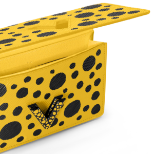 Tui Louis Vuitton x YK Twist Belt Chain Wallet 'Yellow Black' M81987