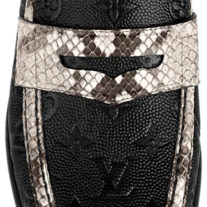 Alternative view of Giày Louis Vuitton Lvxnba Lv Loafers Black 1A90AN