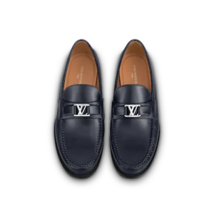 Giày Louis Vuitton Major Loafers Navy Blue 1A9HHH - Authentic-Shoes
