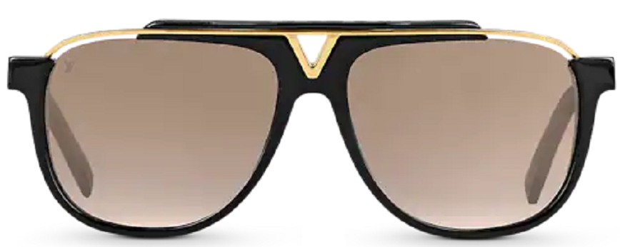 Louis Vuitton Black/Gold Z0936W Mascot Sunglasses Louis Vuitton