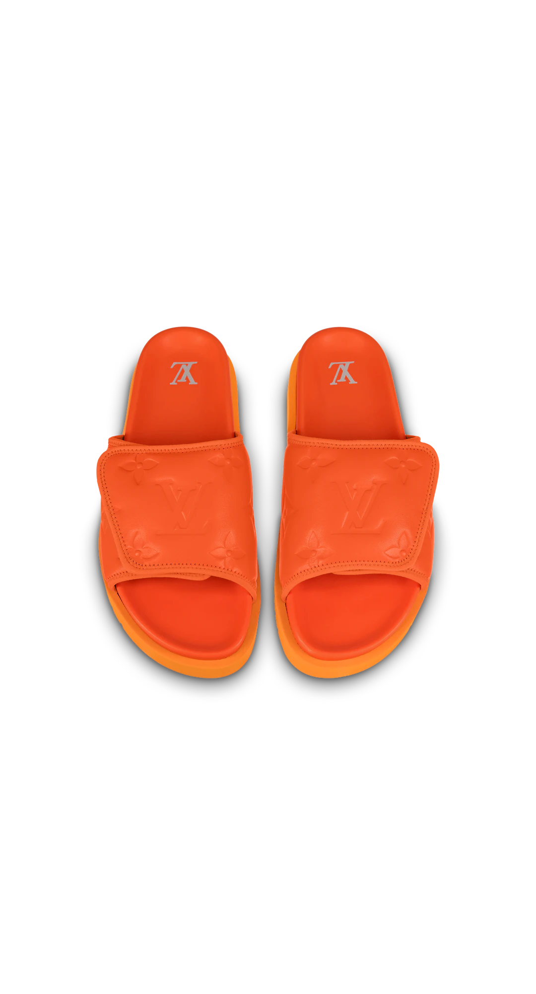 Dép Louis Vuitton Miami Mules 'Orange' 1AA7S9 Authentic-Shoes