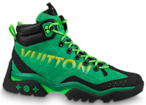 Giày Louis Vuitton Millenium Ankle Boots Green 1A993E