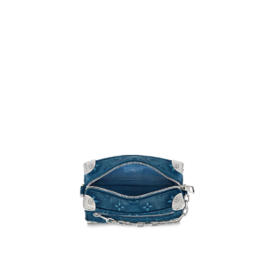 Tui Louis Vuitton Mini Soft Trunk Bag 'Denim Blue' M21368