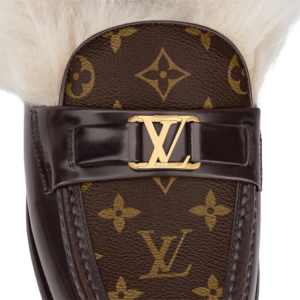 Alternative view of Giày Louis Vuitton Major Open Back Loafers Ebene 1A8Y28