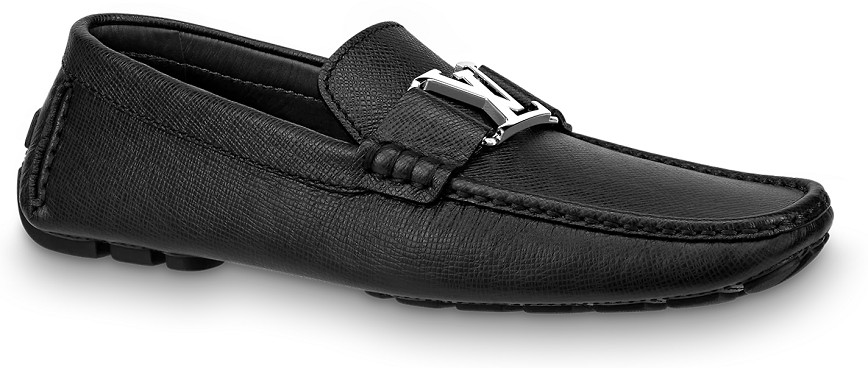 Giày Louis Vuitton LV Racer Moccasins 'Black' 1A9ZH6 Authentic-Shoes