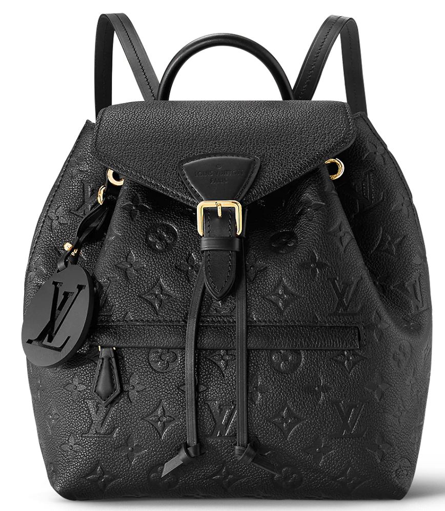 Louis Vuitton Montsouris Backpack Black M45205