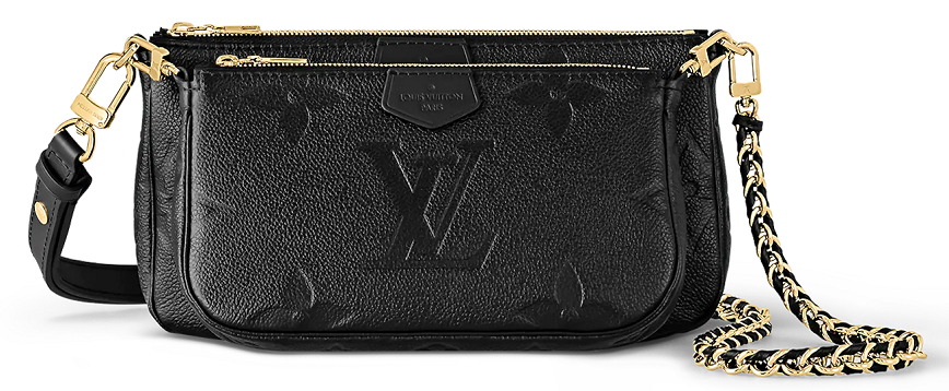 Louis Vuitton M80399 Multi Pochette Accessoires , Black, One Size