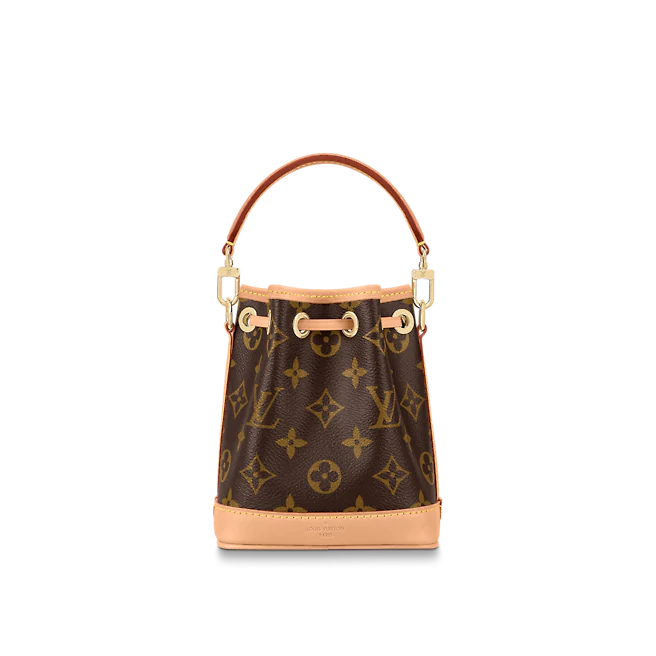  Louis Vuitton M81266 Nano Noe Monogram Canvas Leather Cross  Body Pouch Pochette Bag, Brown, Women's, Genuine Cosmetic Box, Shop Bag  Included, Braun : Clothing, Shoes & Jewelry