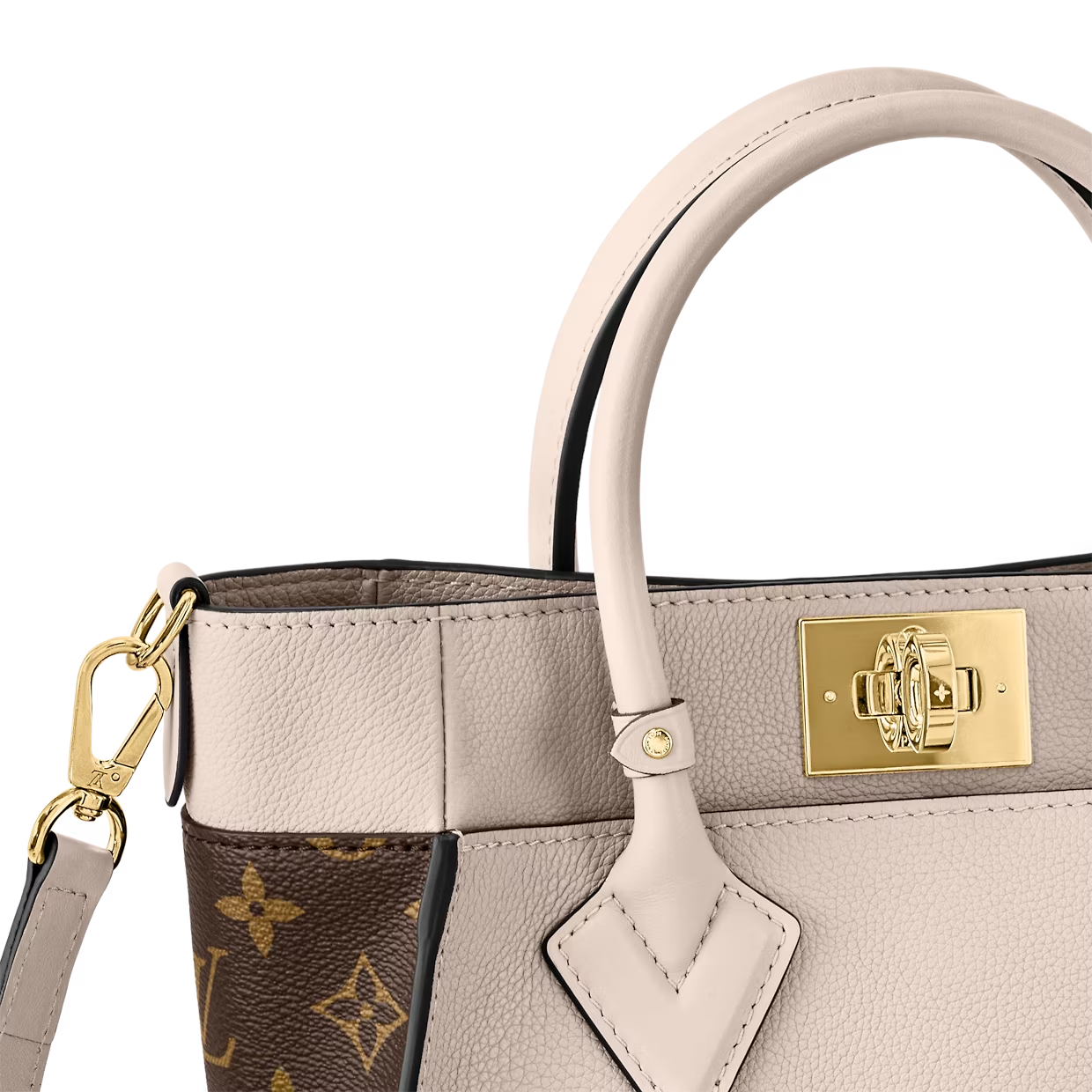 Túi Louis Vuitton On My Side PM Tote Bag 'Greige' M57729