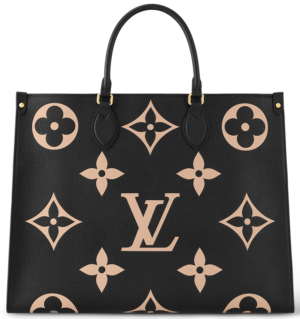 Tui Louis Vuitton OnTheGo GM Tote Bag 'Black Beige' M45945