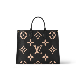 Tui Louis Vuitton OnTheGo GM Tote Bag 'Black Beige' M45945