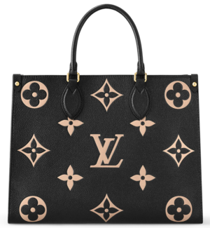 Tui Louis Vuitton OnTheGo MM 'Black Cream' M45495