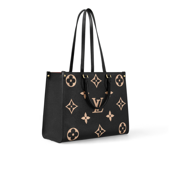 Túi Louis Vuitton OnTheGo MM 'Black Cream' M45495 - Hình ảnh 4