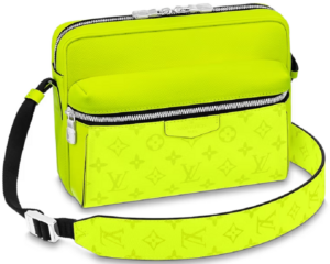 Twist leather crossbody bag Louis Vuitton Yellow in Leather  21296912